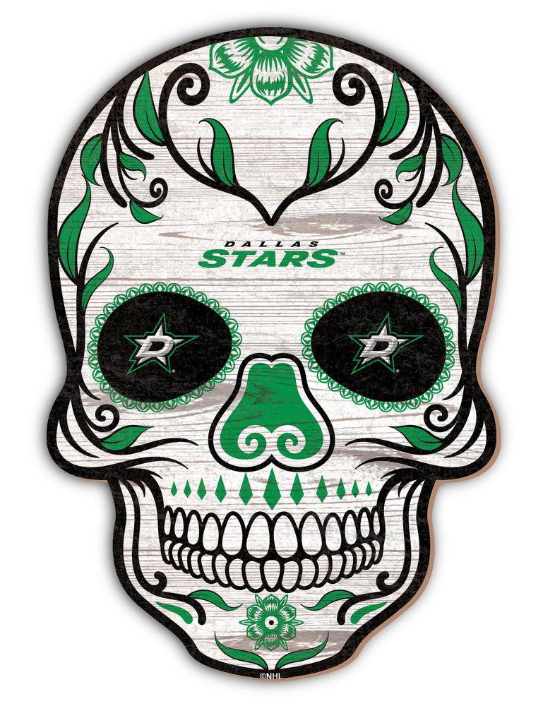 Wholesale NHL / H2044-Sugar Skull 12in / H2044-Dallas Stars