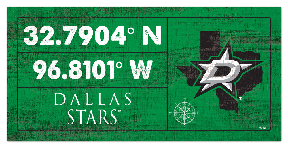 Wholesale NHL / H2047-Cordinates 6x12 / H2047-Dallas Stars