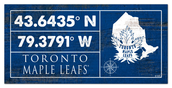 Wholesale NHL / H2047-Cordinates 6x12 / H2047-Toronto Maple Leafs