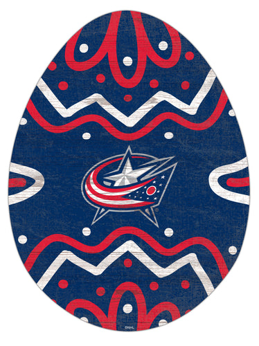 Wholesale NHL / H2050-Easter Egg Cutout / H2050-Columbus Blue Jackets