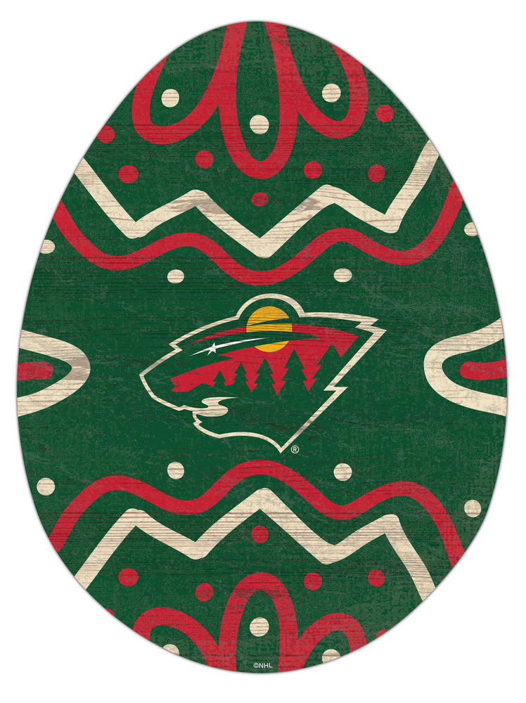 Wholesale NHL / H2050-Easter Egg Cutout / H2050-Minnesota Wild