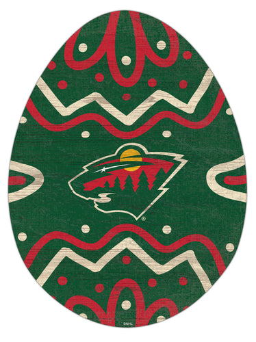 Wholesale NHL / H2050-Easter Egg Cutout / H2050-Minnesota Wild