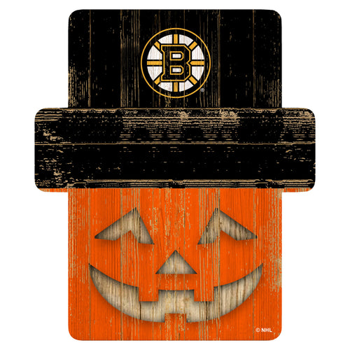 Wholesale NHL / H2081-Jackolantern 12" Sign / H2081-Boston Bruins