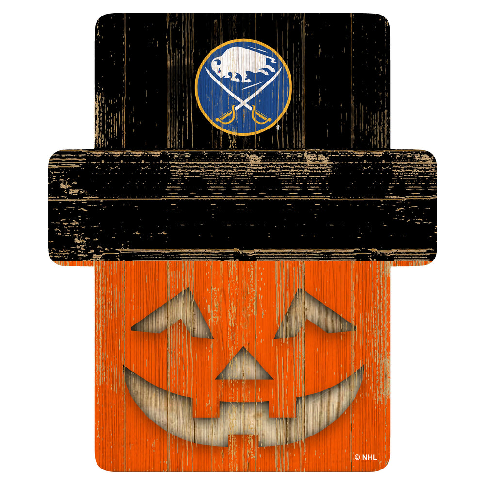 Wholesale NHL / H2081-Jackolantern 12" Sign / H2081-Buffalo Sabres