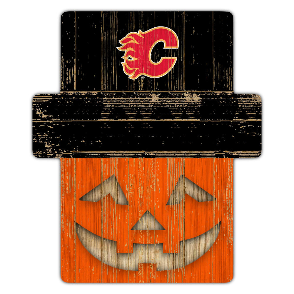 Wholesale NHL / H2081-Jackolantern 12" Sign (Classic Impressions Exclusive) / H2081-Calgary