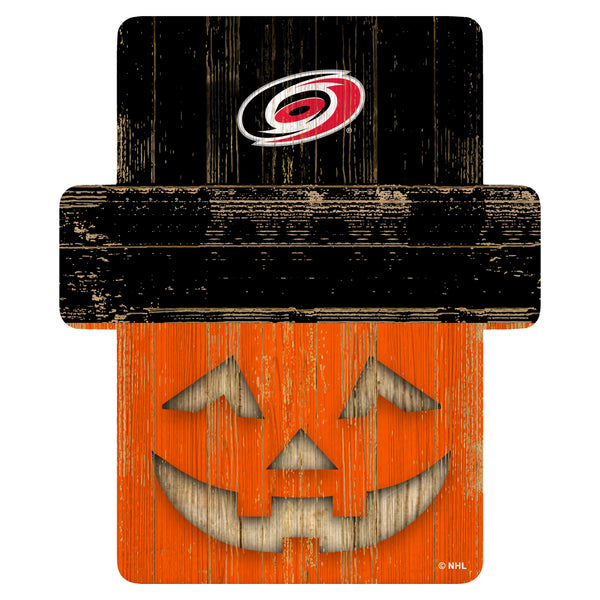 Wholesale NHL / H2081-Jackolantern 12" Sign / H2081-Carolina Hurricanes