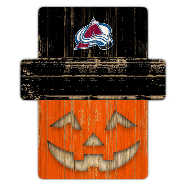 Wholesale NHL / H2081-Jackolantern 12" Sign (Classic Impressions Exclusive) / H2081-Colorado