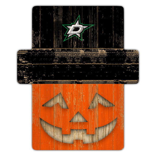Wholesale NHL / H2081-Jackolantern 12" Sign (Classic Impressions Exclusive) / H2081-Dallas