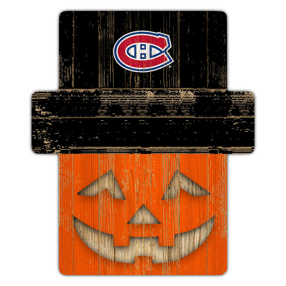 Wholesale NHL / H2081-Jackolantern 12" Sign (Classic Impressions Exclusive) / H2081-Montreal