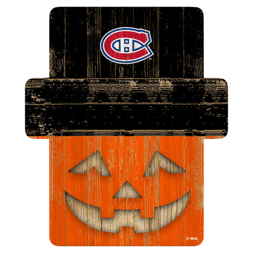 Wholesale NHL / H2081-Jackolantern 12" Sign / H2081-Montreal Canadiens