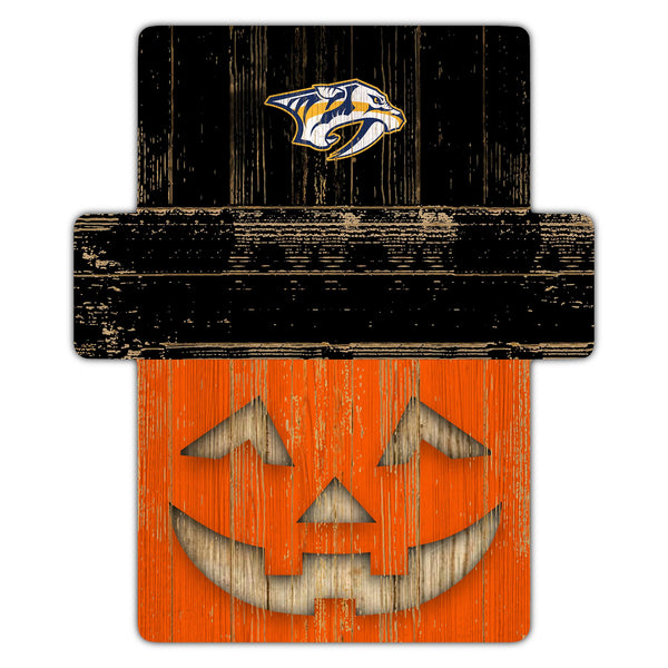 Wholesale NHL / H2081-Jackolantern 12" Sign (Classic Impressions Exclusive) / H2081-Nashville