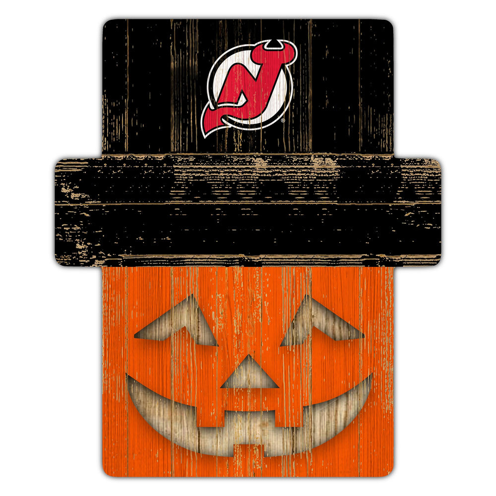 Wholesale NHL / H2081-Jackolantern 12" Sign (Classic Impressions Exclusive) / H2081-New Jersey