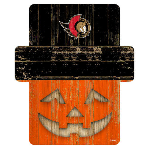 Wholesale NHL / H2081-Jackolantern 12" Sign / H2081-Ottawa Senators