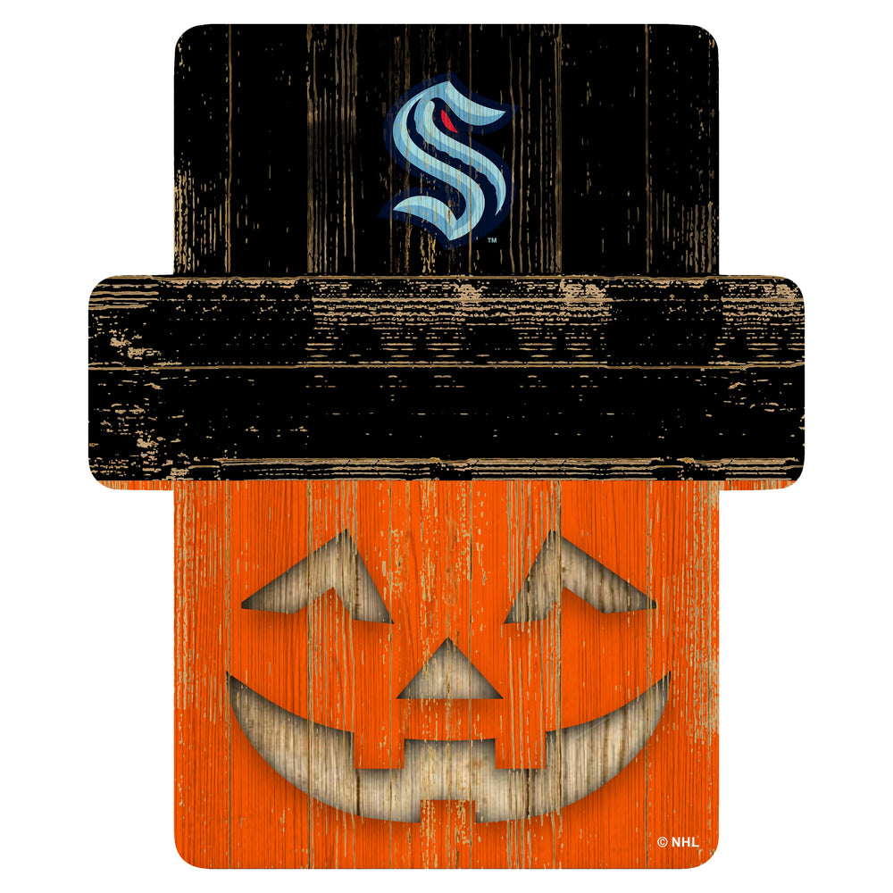 Wholesale NHL / H2081-Jackolantern 12" Sign / H2081-Seattle Kraken