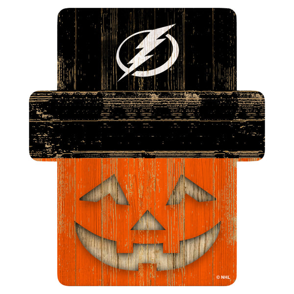 Wholesale NHL / H2081-Jackolantern 12" Sign / H2081-Tampa Bay Lightning