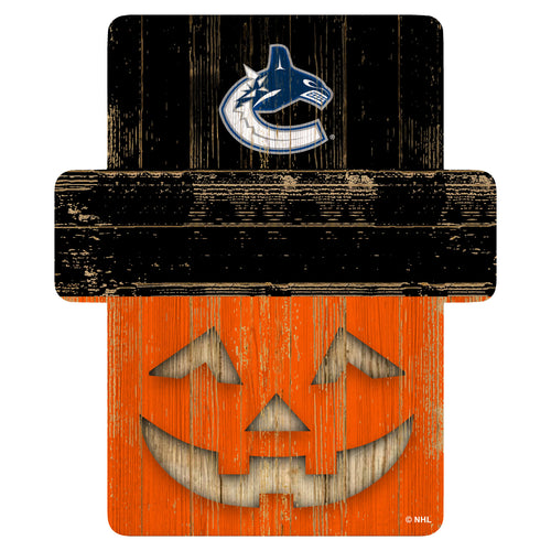 Wholesale NHL / H2081-Jackolantern 12" Sign / H2081-Vancouver Canucks