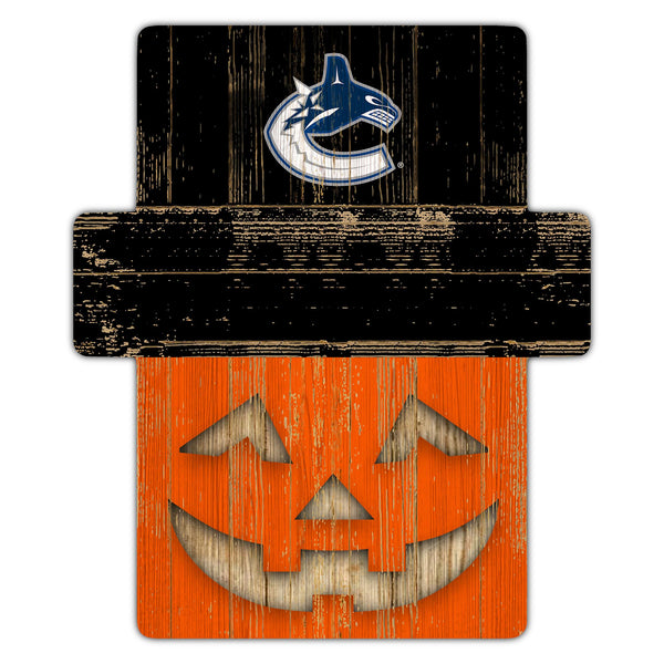 Wholesale NHL / H2081-Jackolantern 12" Sign (Classic Impressions Exclusive) / H2081-Vancouver