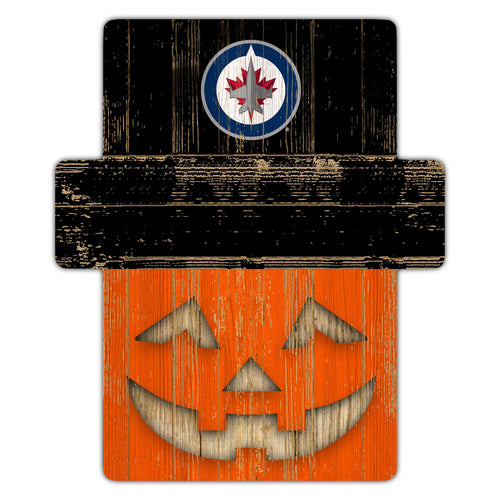 Wholesale NHL / H2081-Jackolantern 12" Sign (Classic Impressions Exclusive) / H2081-Winnipeg
