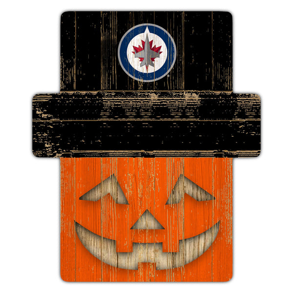 Wholesale NHL / H2081-Jackolantern 12" Sign (Classic Impressions Exclusive) / H2081-Winnipeg
