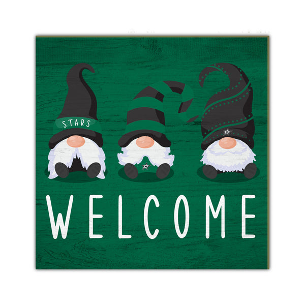 Wholesale NHL / H2089-Welcome Gnomes 10x10in / H2089-Dallas Stars