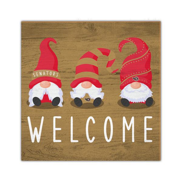 Wholesale NHL / H2089-Welcome Gnomes 10x10in / H2089-Ottawa Senators