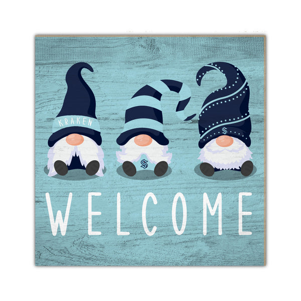 Wholesale NHL / H2089-Welcome Gnomes 10x10in / H2089-Seattle Kraken