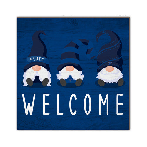 Wholesale NHL / H2089-Welcome Gnomes 10x10in / H2089-St. Louis Blues