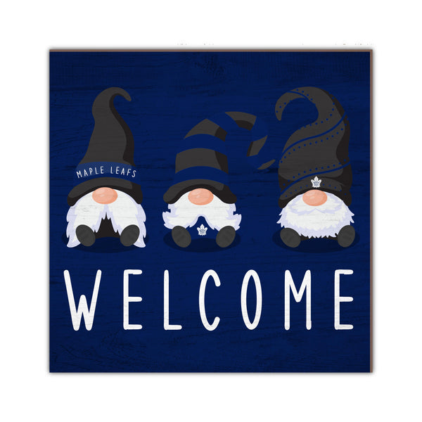 Wholesale NHL / H2089-Welcome Gnomes 10x10in / H2089-Toronto Maple Leafs