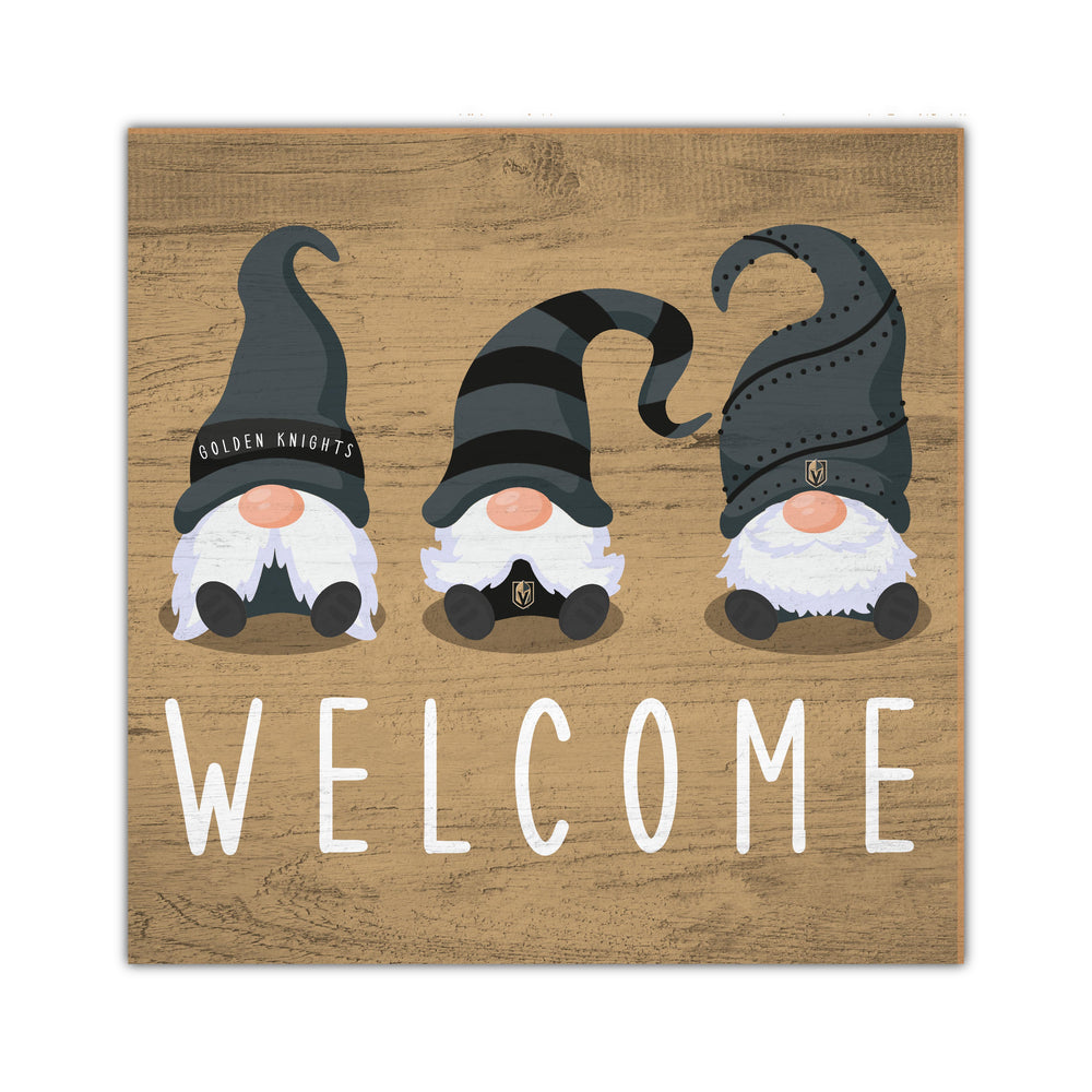 Wholesale NHL / H2089-Welcome Gnomes 10x10in / H2089-Vegas Golden Knights