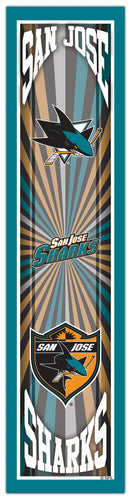 Wholesale NHL / H2099-Throwback 6x24 / H2099-San Jose Sharks