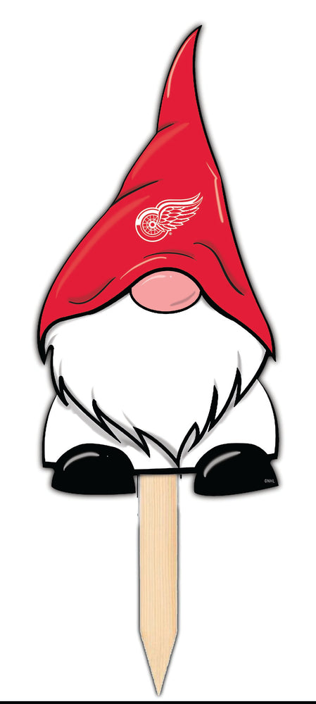 Wholesale NHL / H2100-Gnome Yard Stake 12in / H2100-Detroit Red Wings