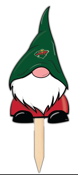 Wholesale NHL / H2100-Gnome Yard Stake 12in / H2100-Minnesota Wild