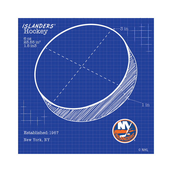 Wholesale NHL / H2108-Ball Blueprint 10x10 / H2108-New York