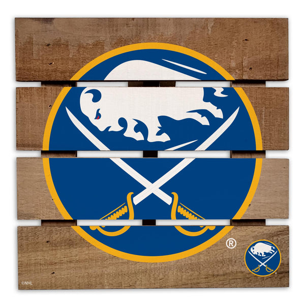 Wholesale NHL / H2122-Wooden 8in Hotplate / H2122-Buffalo Sabres