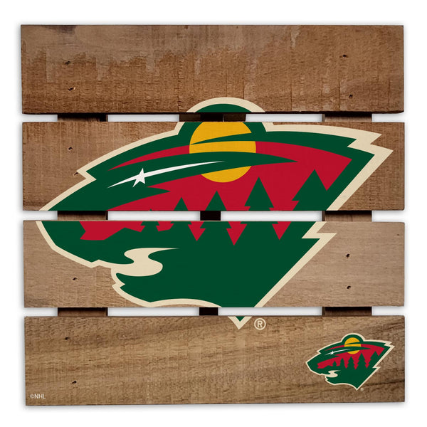 Wholesale NHL / H2122-Wooden 8in Hotplate / H2122-Minnesota Kings