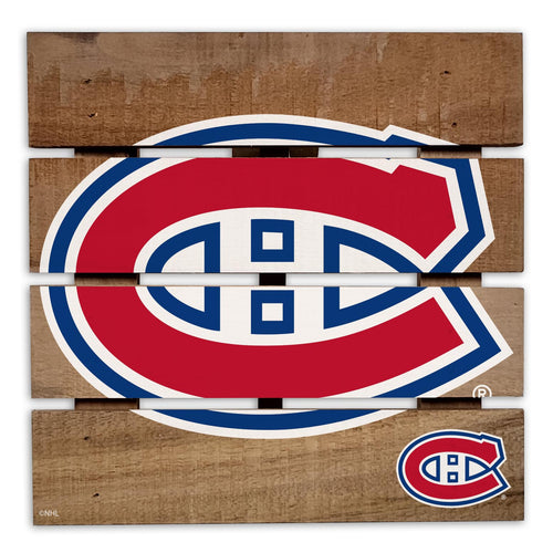 Wholesale NHL / H2122-Wooden 8in Hotplate / H2122-Montreal Canadiens