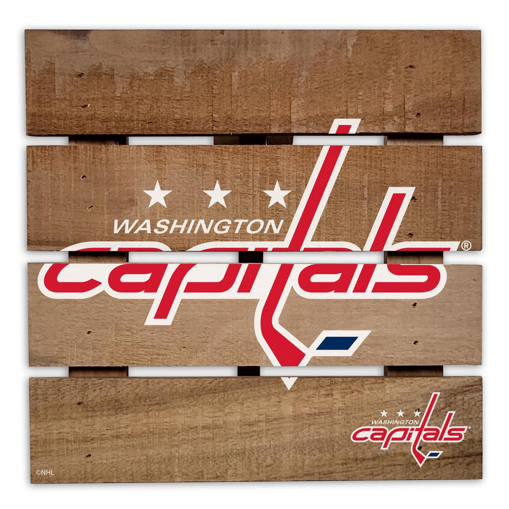 Wholesale NHL / H2122-Wooden 8in Hotplate / H2122-Washington Capitals