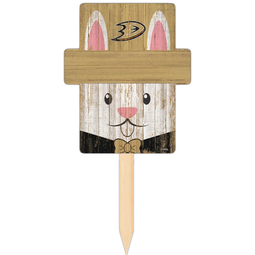Wholesale NHL / H2145-Easter Bunny Head Yard Stake / H2145-Anaheim