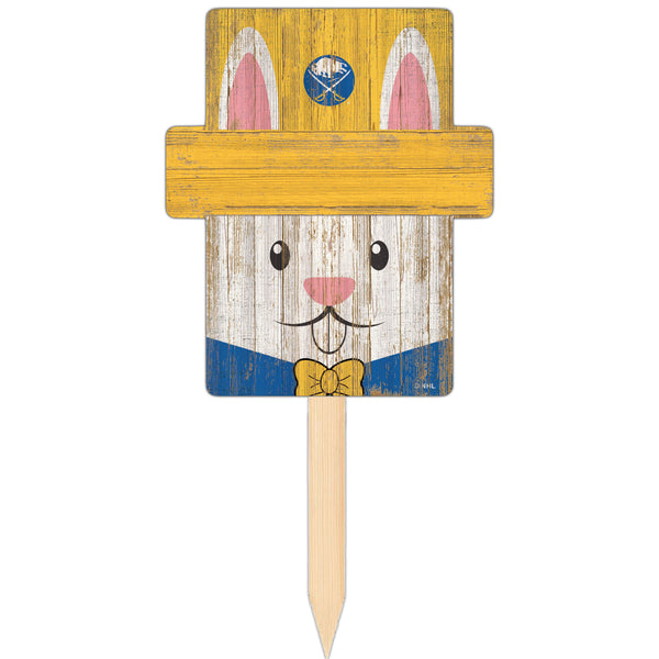 Wholesale NHL / H2145-Easter Bunny Head Yard Stake / H2145-Buffalo