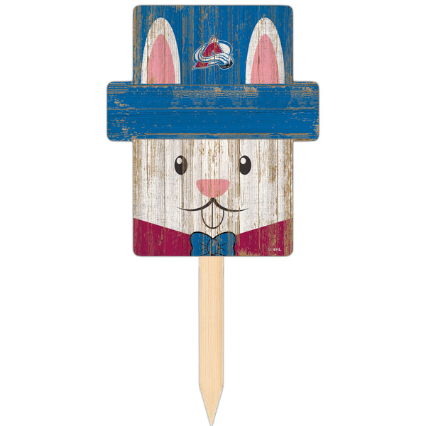 Wholesale NHL / H2145-Easter Bunny Head Yard Stake / H2145-Colorado
