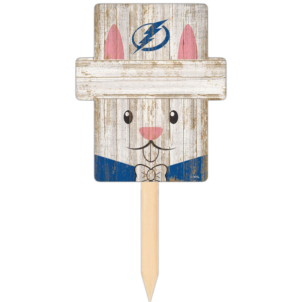 Wholesale NHL / H2145-Easter Bunny Head Yard Stake / H2145-Tampa Bay