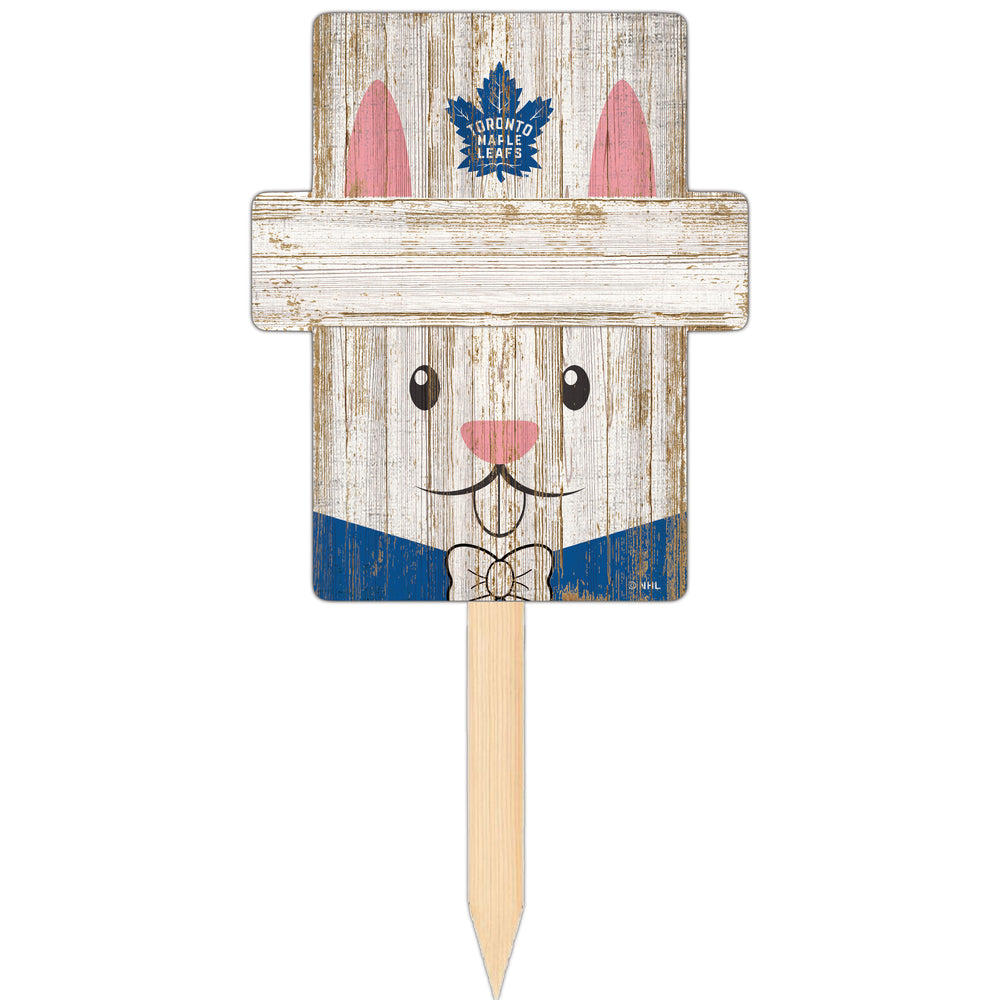 Wholesale NHL / H2145-Easter Bunny Head Yard Stake / H2145-Toronto