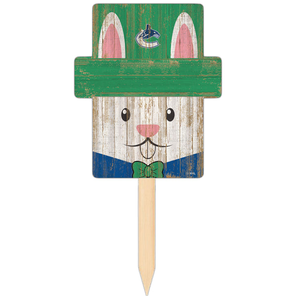 Wholesale NHL / H2145-Easter Bunny Head Yard Stake / H2145-Vancouver