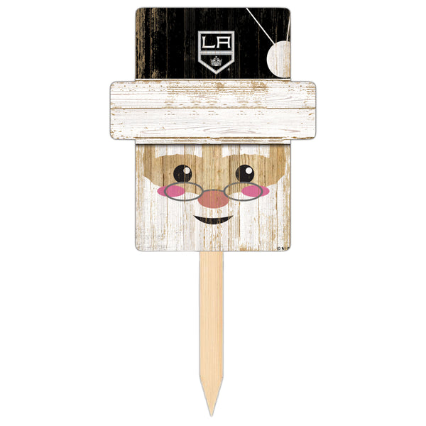 Wholesale NHL / H2147-Santa Head Yard Stake / H2147-Los Angeles
