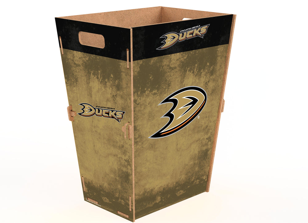 Wholesale NHL / H2173L-Waste Can Flat Pack Large / H2173L-Anaheim Ducks