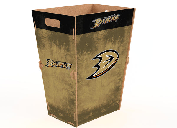 Wholesale NHL / H2173L-Waste Can Flat Pack Large / H2173L-Anaheim Ducks