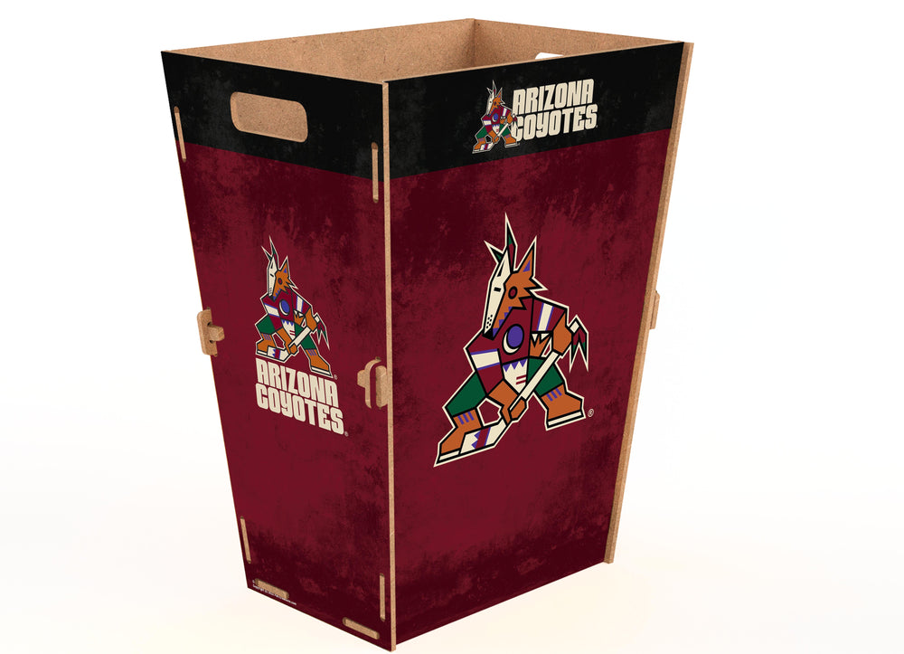 Wholesale NHL / H2173L-Waste Can Flat Pack Large / H2173L-Arizona Coyotes