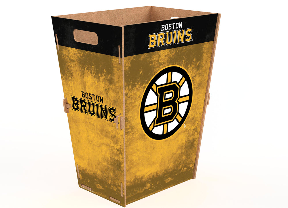 Wholesale NHL / H2173L-Waste Can Flat Pack Large / H2173L-Boston Bruins