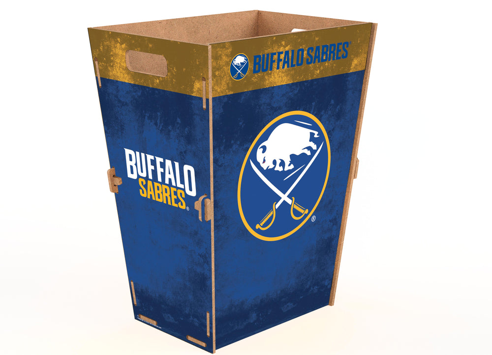 Wholesale NHL / H2173L-Waste Can Flat Pack Large / H2173L-Buffalo Sabres