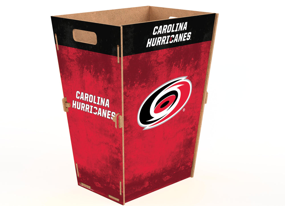 Wholesale NHL / H2173L-Waste Can Flat Pack Large / H2173L-Carolina Hurricanes